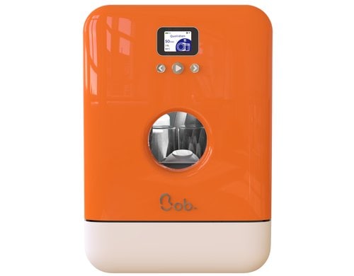 Bob Geschirrspüler Weiss Orange 5 Programme, ohne Wasseranschluss, 10kg