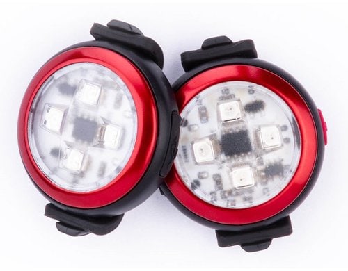 Curli Luumi Safety LED Rot