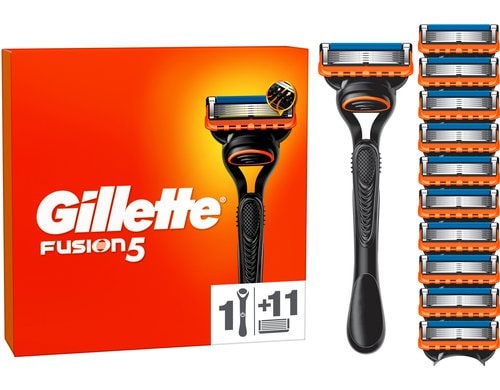 Gillette Fusion5 Rasierapparat 11er + Handstück