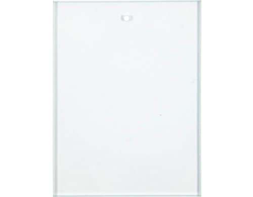 Creativ Company Glasplatte 8 x 6 cm, Dicke: 3 mm, 10 Stück