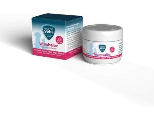 Marsavet Wundsalbe 30ml für Hunde, Katzen, Vögel, Nager und Pferde