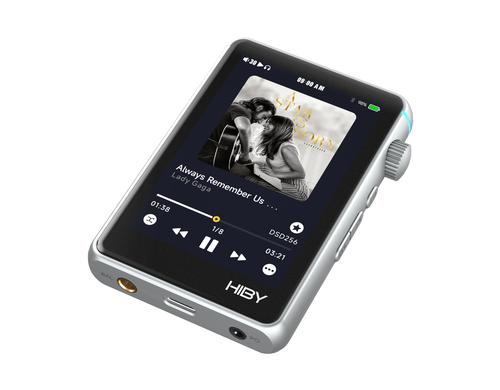 HiBy R3 II Silber Hi-Res Musikplayer, WiFi, Bluetooth