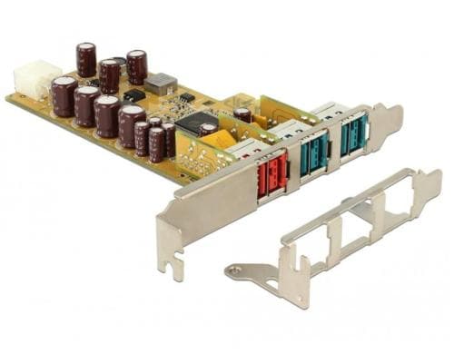 Delock 89655 PCI Express Karte > 1 x 24 V +2 x 12 V