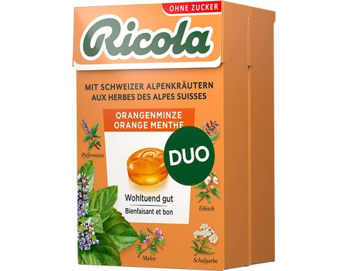 Box Duo Orangen-Minze 2 x 50 g