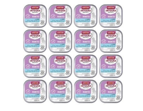 Animonda Integra Cat Diabetes Lachs 16x100g Kit