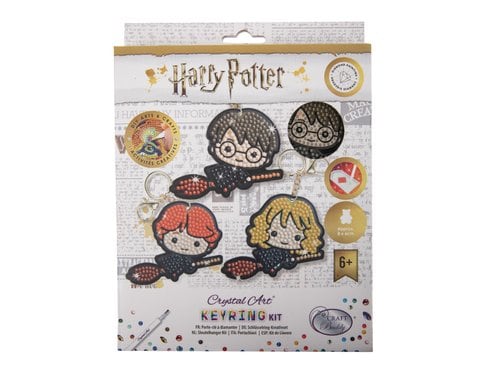 Crystal Art Schlüsselanhänger 3 Stück Fliegende Freunde