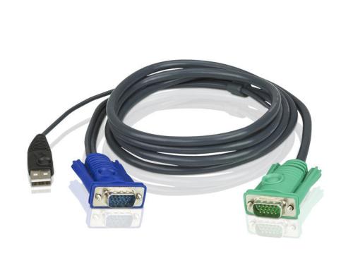 Aten 2L-5202U: USB-KVM-Kabel 1.8M PC-Anschlussstecker: HDB und USB