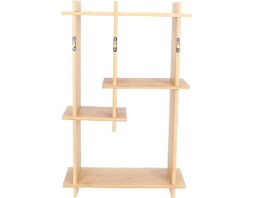Esschert Indoor Wandetagere vertikal M Natur
