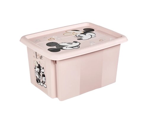 keeeper Dreh-/Stapelbox mit Deckel 15 l Karolina Minnie