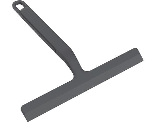 MSV Duschabzieher ausziehbar, Grau Grösse 24 - 30 x 24 x 33 cm, ABS