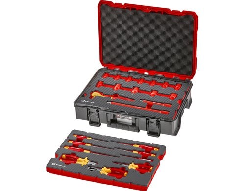 Einhell Werkzeugkoffer Elektrik E-Case, 24-tlg.