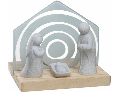 Leonardo Weihnachtskrippe GK/6tlg. B:12cm, H:13cm