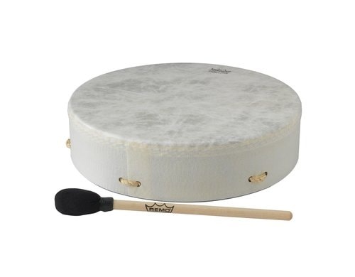 Remo Buffalo Drum 14x3.5 mit Schlägel