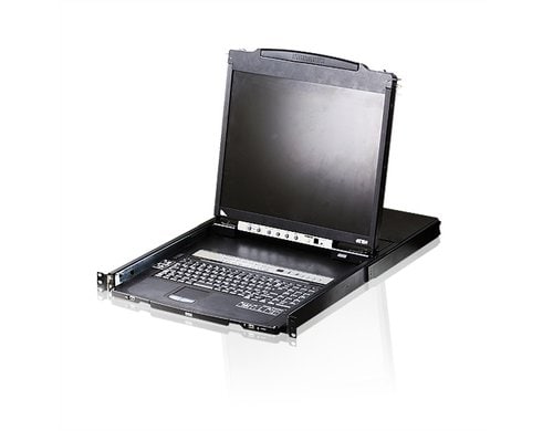 Aten 19 LCD-KVM Switch CL5816N CH 16 Port CH-Tastatur, VGA, USB