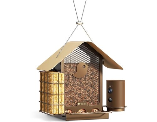 Birdfy Futterspender Metall V 1080PHD Vogelfutterspender mit Kamera, 60FPS