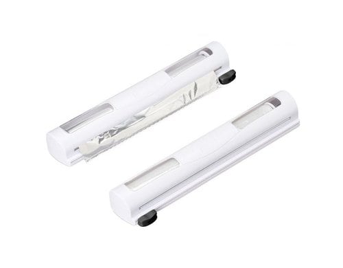 relaxdays Folienschneider magnetisch 2 Stk 5 x 37 x 8 cm, Rollenbreite max 31.5 cm