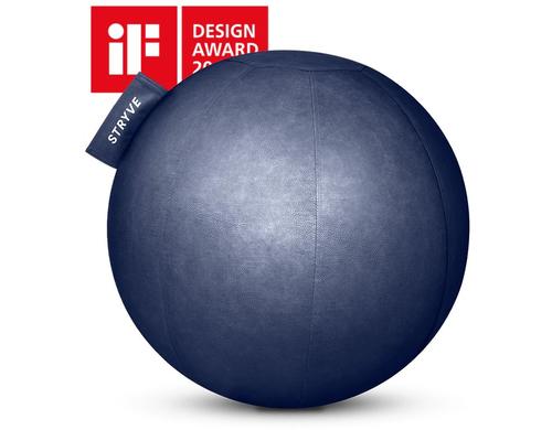 Active Ball Lederstoff Ø 65 cm Royal Blue