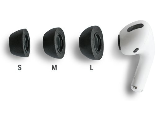 Comply for Airpods Pro, assortiert Ohrpassstücke, schwarz, SML