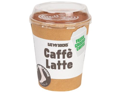 EatMySocks Caffè Latte Socken 1 Paar unisex Socken, eine Grösse