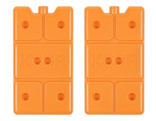 KOOR Kühlelement Arctico S Duopack Orange 2x200g, 163x90x20mm