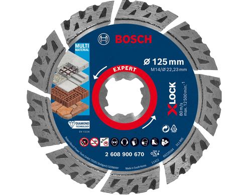 Bosch Professional Diamanttrennscheibe Expert MultiMaterial 125x22,23x2,4x12mm