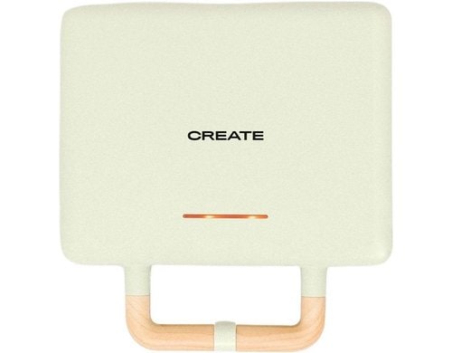Create Waffel- und Sandwichmaker pastelgrün 800W, 3in1, beschichtet