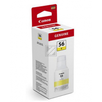 Canon Tinte GI-56 Yellow, 14`000 Seiten zu GX6050 / GX7050