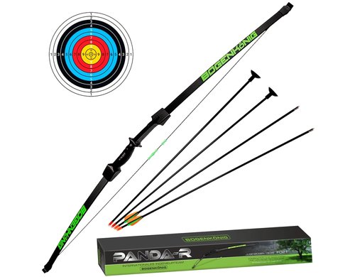 Bogenkönig Bogenschiess Set 15lbs Pfeil + Bogen / Pfeilbogen Set