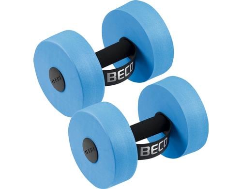 BECO AquaHantel M mit Schlaufengriff 2 Stück