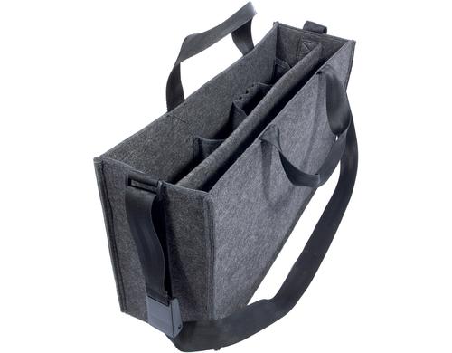 Sigel Desk Sharing Bag L Filz, dunkelgrau