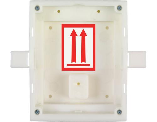 2N IP Verso Unterputzgehäuse 1 Modul Einlassgehäuse 1 Modul, ohne Rahmen