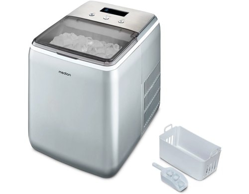MEDION MD 11950 Eiswürfelmaschine 2.6l, 15kg/24h,