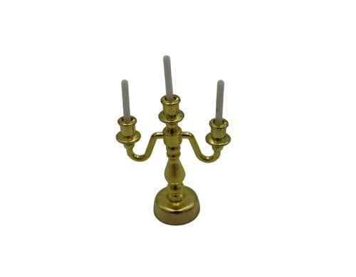 Bottsa Mini-Figur Leuchter Goldfarben 5cm