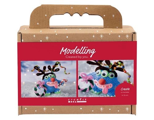Creativ Company Bastelset Modellieren Monster