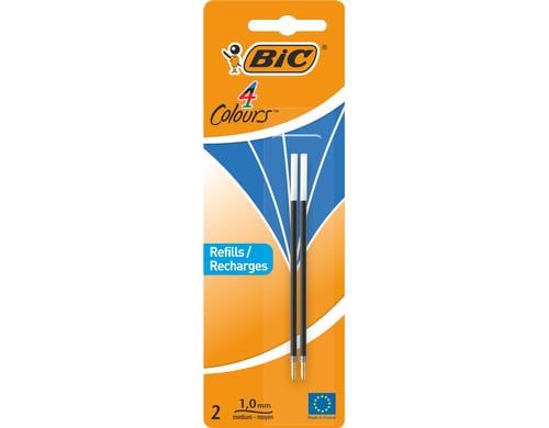Bic Kugelschreibermine Refill Counter Pen 2 Stk, Blister, blau