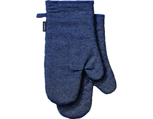 LADELLE Ofenhandschuh Denim 18x33 cm 2 Stk.