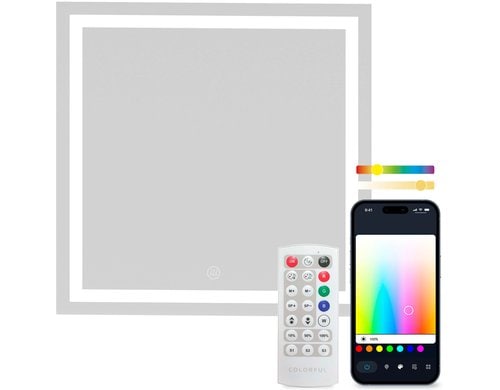 KSIX Aqua Smart Mirror 1,300 lm, 36 W, Tuya