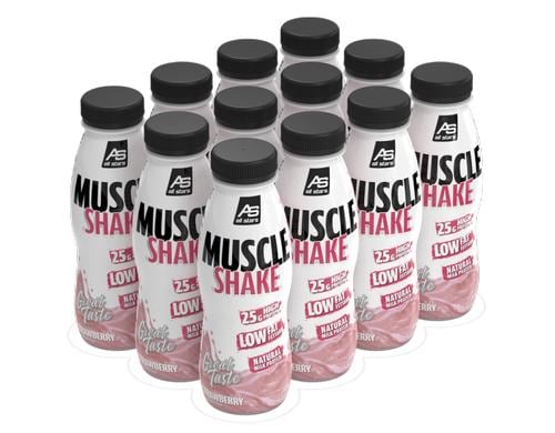 Muscle Shake Strawberry, 12x 300ml