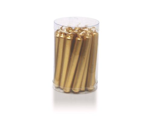 balthasar Baumkerzen gold 20er Set B: 12 x H: 102mm