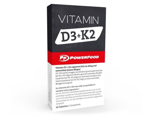 PowerFood Vitamin D3 + K2 90 Tabs