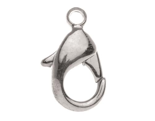 Glorex Verschluss Karabiner silber 19 mm - mit Endkappen 63709043 verwenden