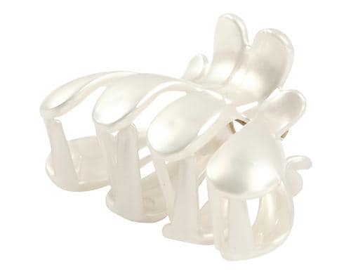 Creativ Company Haarklammer Perlmut 60 x 38 mm, 2 Stück