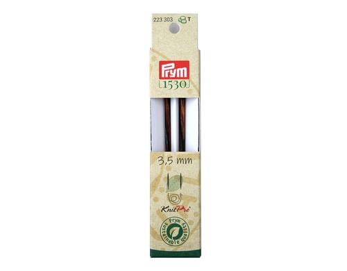Prym Rundstricknadelspitzen Natural, farbig 3.5 mm x 11.6  cm, Schachtel mit 2 Stk.