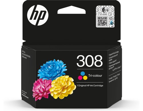 HP Tinte Nr. 308 - CMY (7FP20UE) Seitenkapazität ~ 120 Seiten