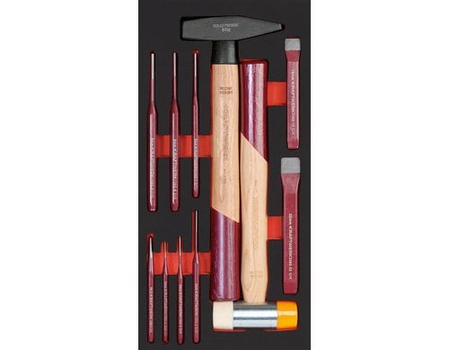 Kraftwerk Schlagwerkzeugsatz 11-tlg. Werkzeugsatz