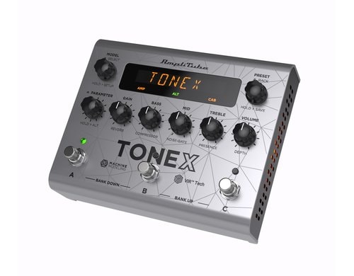 IK Multimedia ToneX Pedal Bass Bass Edition, Pedal mit AI Machine Modeling