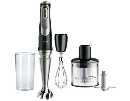 Braun Stabmixer MultiQuick 9, MQ9135XI 1200 Watt, ACTIVE Blade Technologie