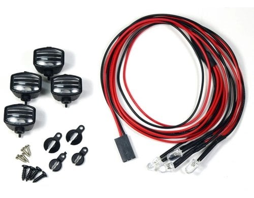 Absima 1:10 LED Rally-Scheinwerferset eckig (4)