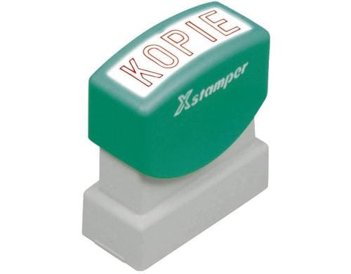 X-Stamper Textstempel KOPIE, rot