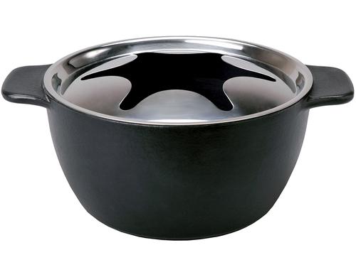 Kisag Fondue Caquelon Allround 1.7 Liter, induktionstauglich